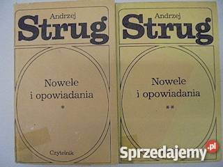 Nowele i opowiadania 2 tomy - A. Strug 1987 /fa