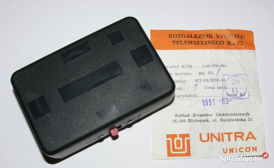 ROZDZIELACZ SYGNAŁU TV UNITRA sprzedam