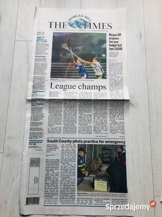 NOWA gazeta The Times angielsku nauka angielski Łódź