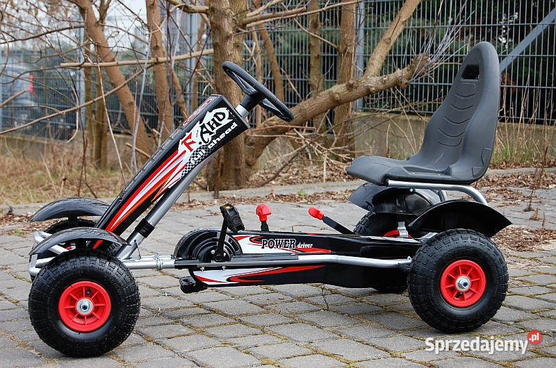 BAWIBUS pojazd GOKART NA PEDAŁY pompowane koła śląskie Myszków sprzedam