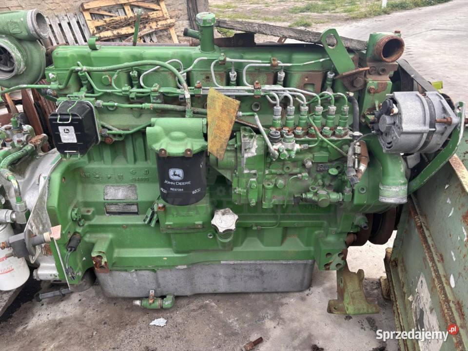 John Deere 6081HH001 Silnik Kompletny Słupek Pozostałe wielkopolskie