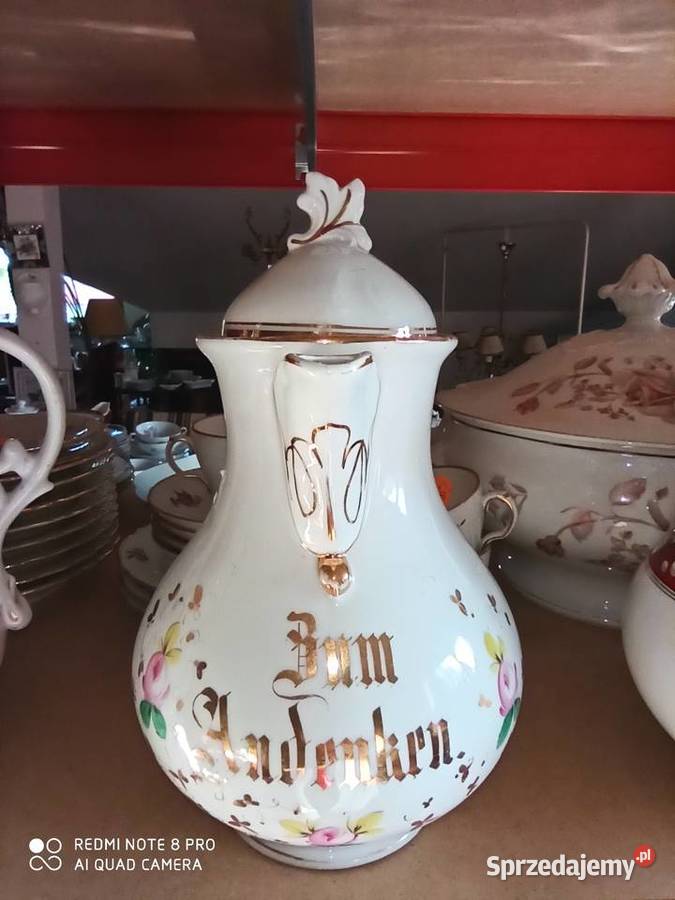 dzbanek do czekolady C T syg 1875 1909 r Z Gdańsk