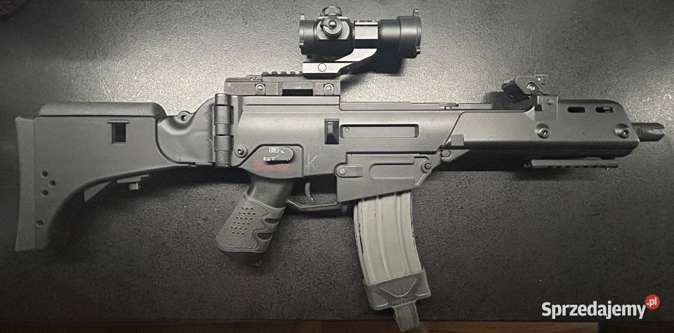Replika ASG karabin g36C JG AEG magazynki m4