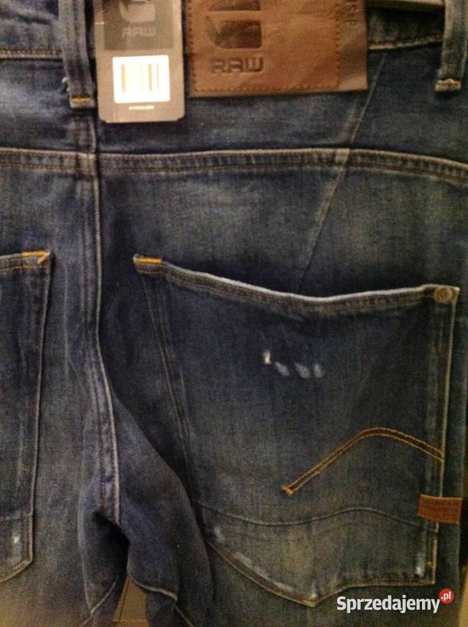 Spodnie Jeans Męskie G STAR RAW M NOWE Rozmiar M lubuskie Nowa Sól