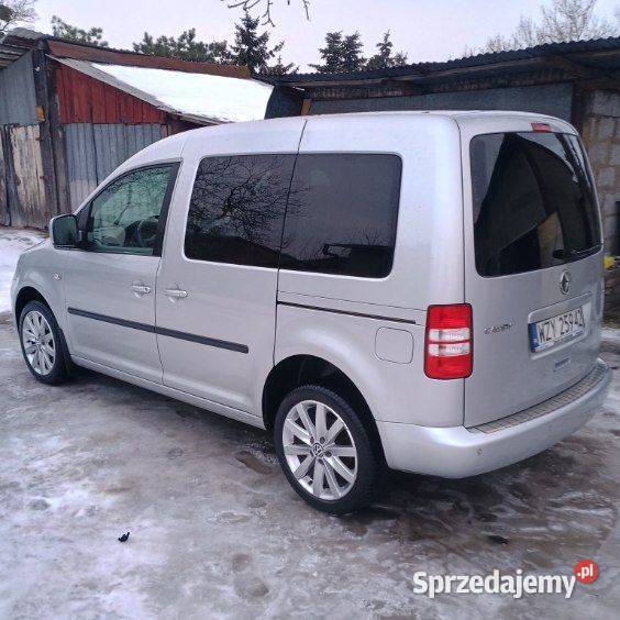 VW Caddy Salon Faktura 23 Alufelgi Rok produkcji 2013 Caddy Żyrardów