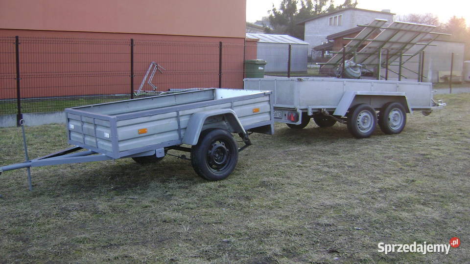 Przyczepka przyczepa SAM 200x120 resory łódzkie Radomsko