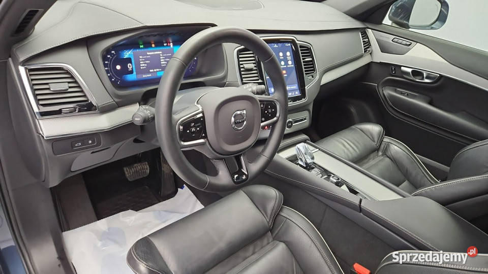 Volvo XC 90 T8 AWD PlugIn Hybrid Plus Bright Z kurtyny powietrzne Warszawa