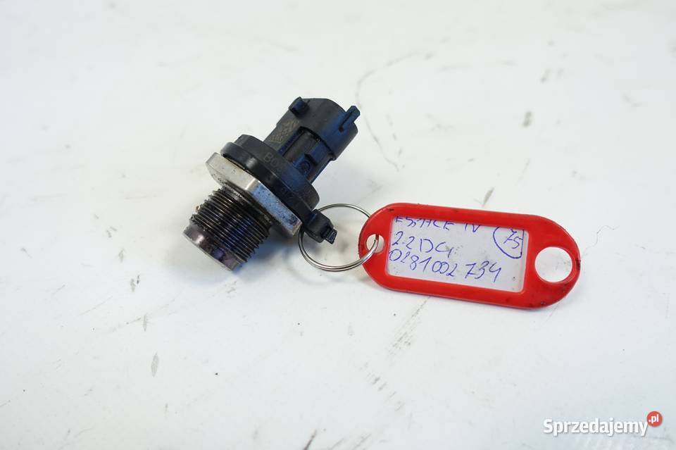 Espace IV 22 DCI CZUJNIK CIŚNIENIA PALIWA Oryg osobowe lubelskie Rudka