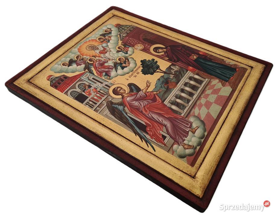 Ikona Zwiastowanie Najświętszej Marii Panny 102 Malarstwo Warszawa