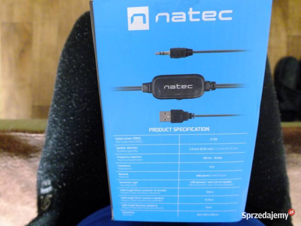 Głośniki komputerowe Natec Lynx NGL1230 pomorskie Gdańsk sprzedam
