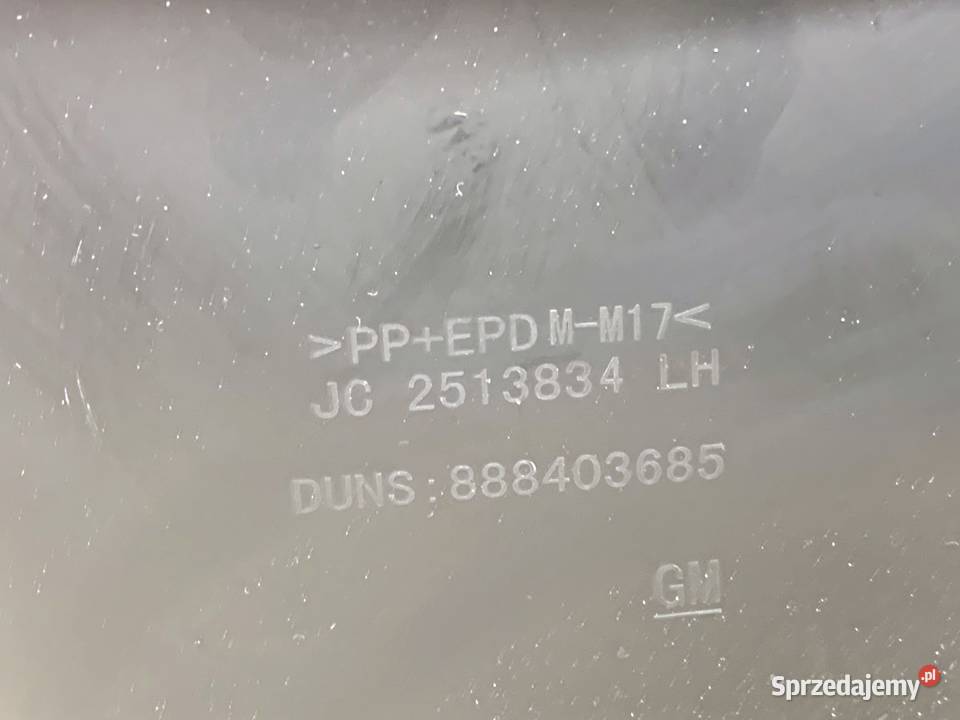 BOCZEK DRZWI LEWY PRZÓD OPEL ASTRA K Inny