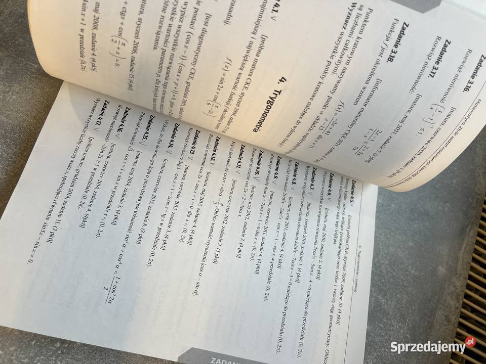 Zbiór zadań maturalnych Matematyka poziom Jasło