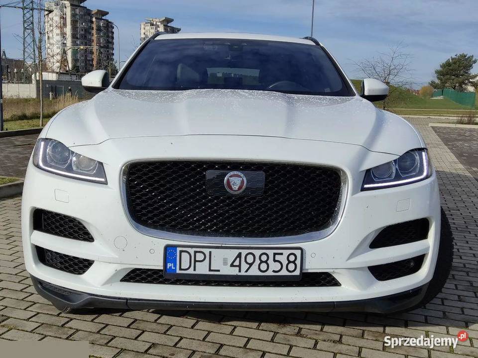 Jaguar FPace 20 i4P AWD RSport 250 2019r dolnośląskie Polkowice