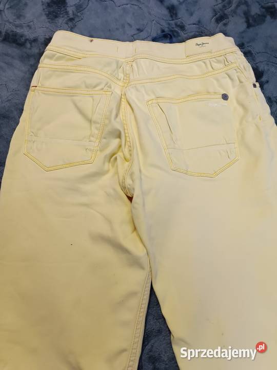 Pepe Jeans gymdigo żółte szorty jeansowe rozmiar Katowice sprzedam