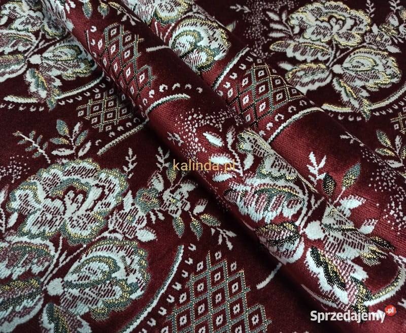 Gobelin tkanina tapicerska pluszowa Warszawa