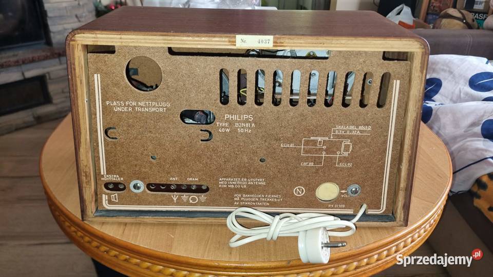 Radio Lampowe Philips Polka 2 B2N81A 1958 nowe sprzedam