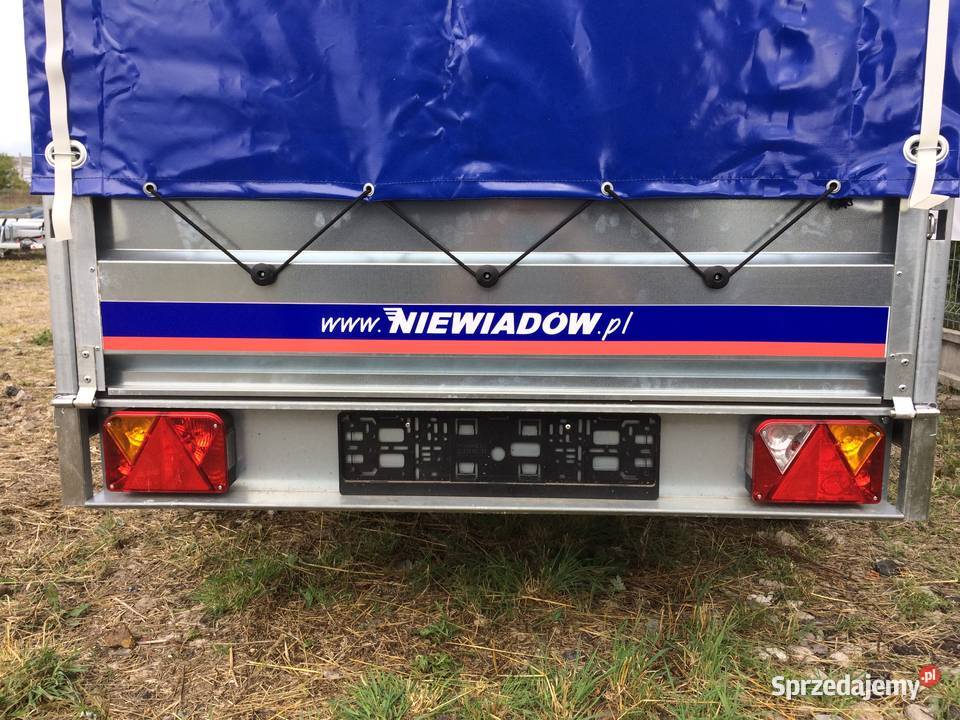 WYPRZEDAŻ Przyczepka NIEWIADÓW przyczepa tandem Piła