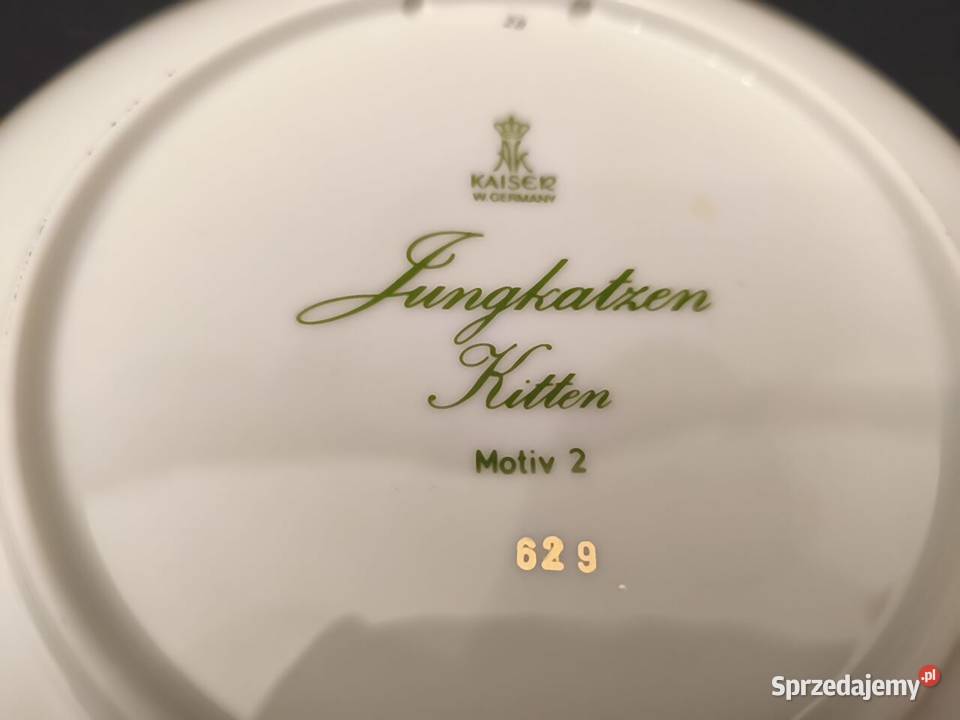 Talerz do powieszenia koty Kaiser Chełm