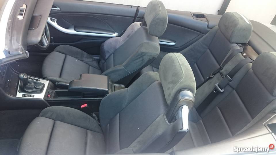 Bmw e46 325i cabrio anglik srebrny Bielsk Podlaski