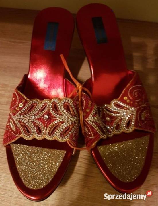 Ozdobne nowe klapki buty rozmiar 39dwie pary 70 Bielsko-Biała