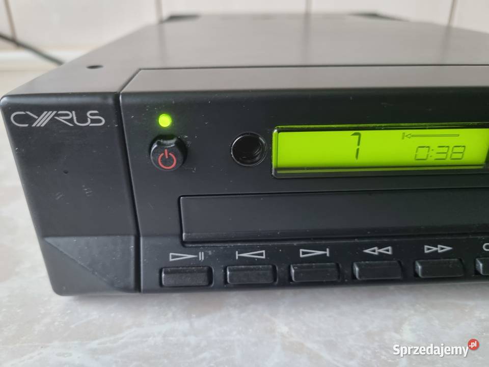 Odtwarzacz CD angielskiej firmy Cyrus model DCD łódzkie