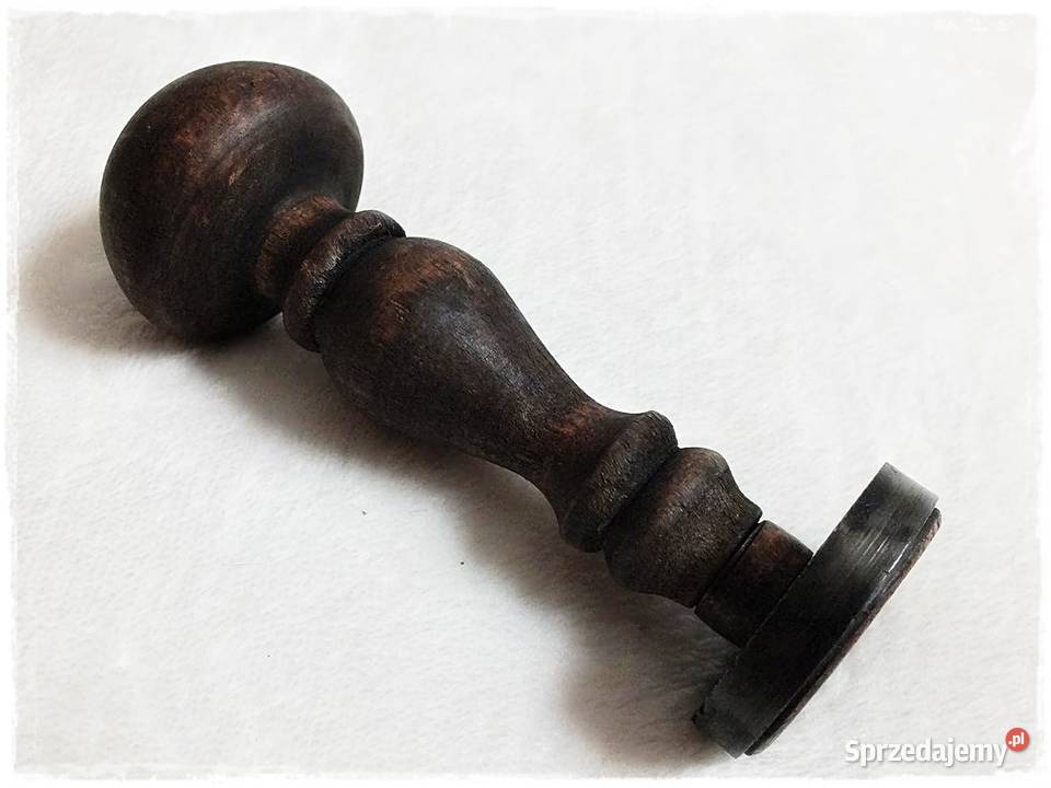 Stara pieczęć drewniana Rosja Związek Radziecki lubuskie Żary