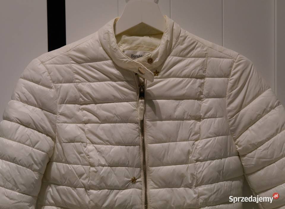 Bershka świetna śmietankowa kurtka 34 XS Wrocław