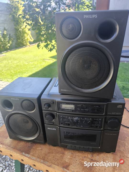 Miniwierza Philips z kaseta CD radio dawna Radomsko sprzedam