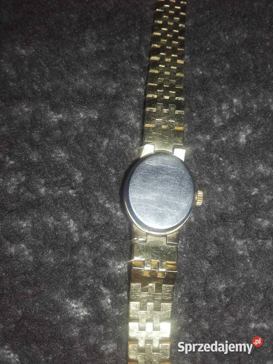 Złoty zegarek damski na rękę Warszawa