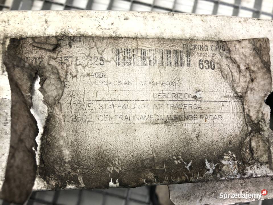 BELKA ZDERZAKA PRZÓD ALFA STELVIO WZMOCNIENIE