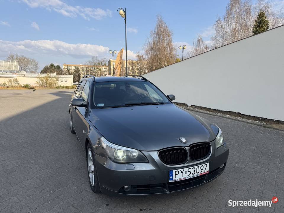 Ładna BMW E6061 525D Automat Bogata ZAMIANA wielkopolskie