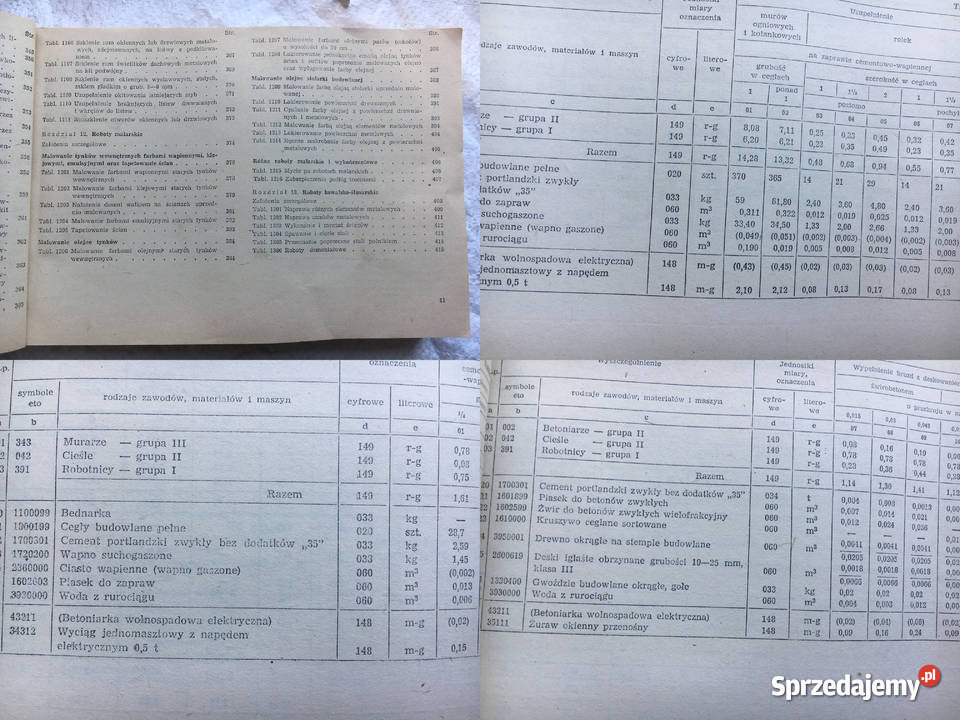 Katalog Nakładów Rzeczowych KNR 401 Roboty wielkopolskie sprzedam