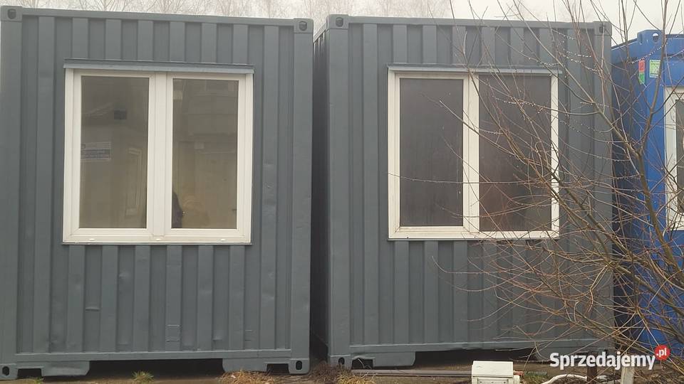 Solidne kontenery biurowe socjalne o wys 29m Gdańsk sprzedam