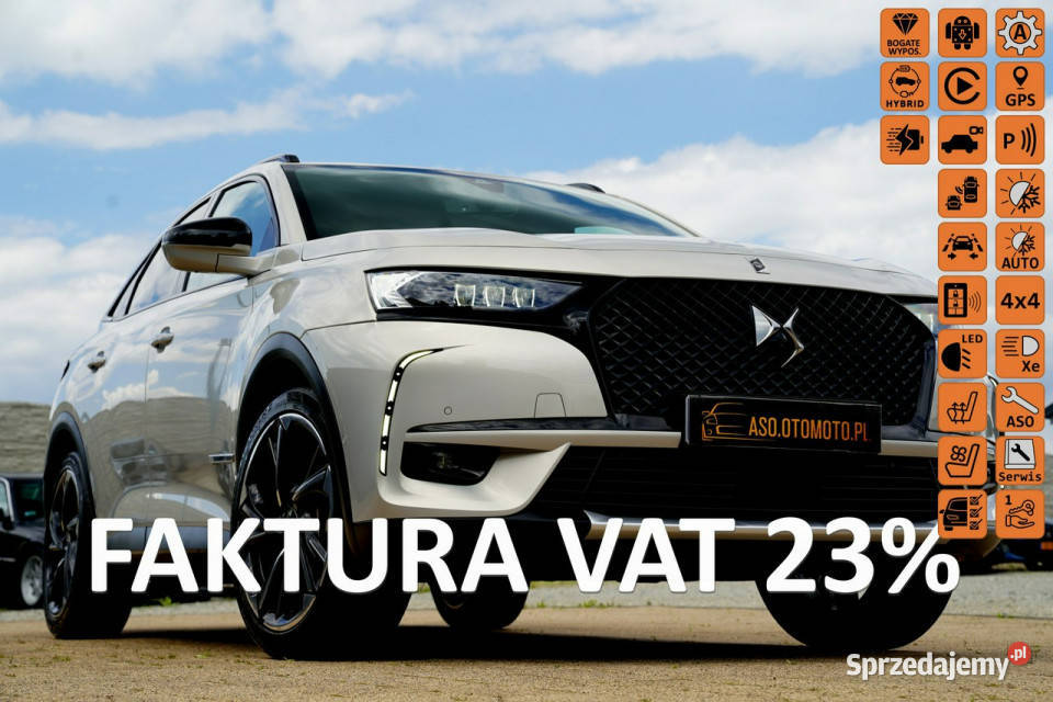 DS Automobiles DS 7 Crossback LOUVRE masaze FUL komputer pokładowy opolskie Otmuchów