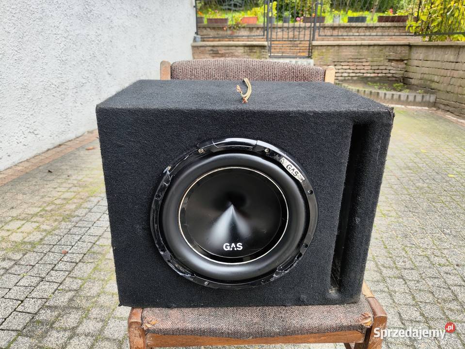 Skrzynia basowa bassowa tuba subwoofer GAS Niegowonice