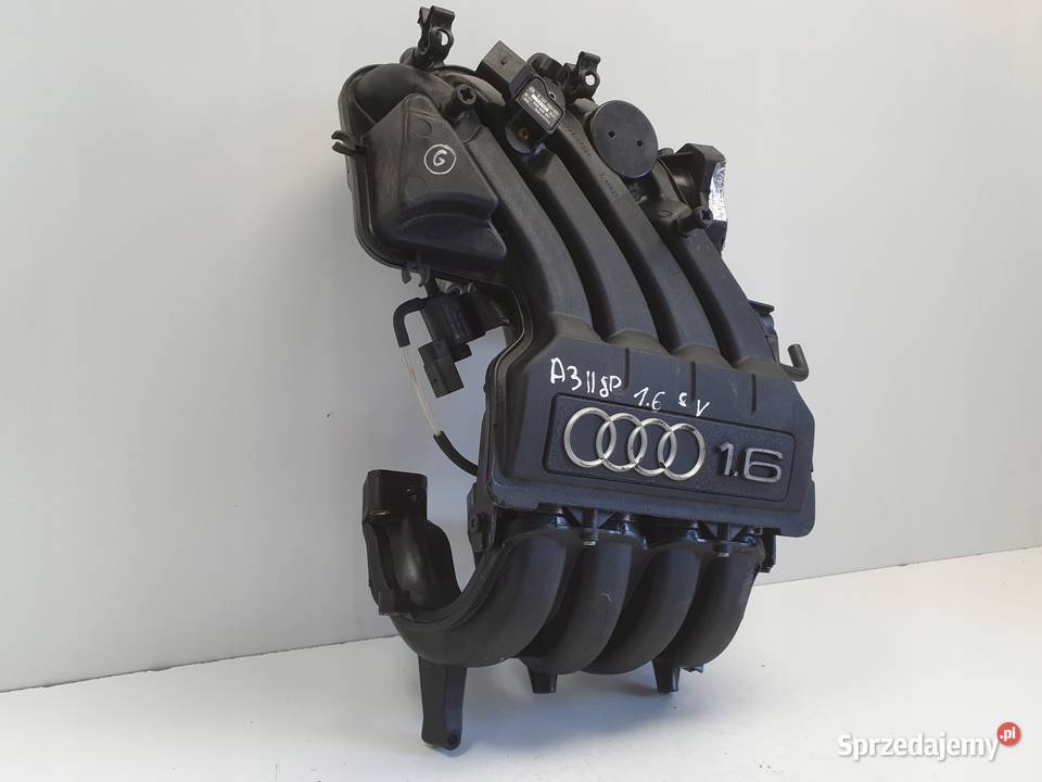 Audi A3 II 8P 16 8V KOLEKTOR SSĄCY 06A133185LF Silniki i osprzęt Janów sprzedam