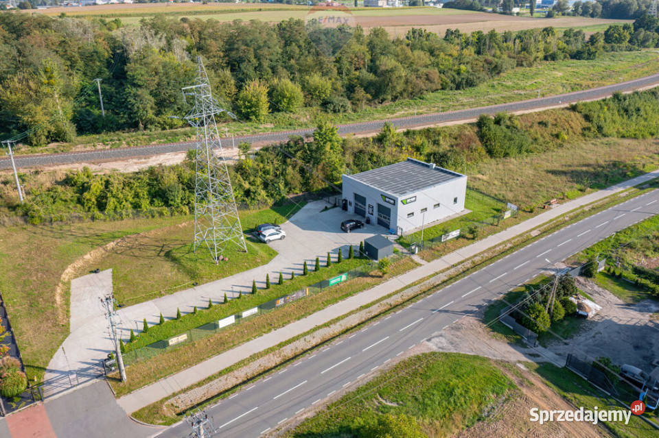 Działka z biznesem z potencjałem rozbudowy Rozpędziny