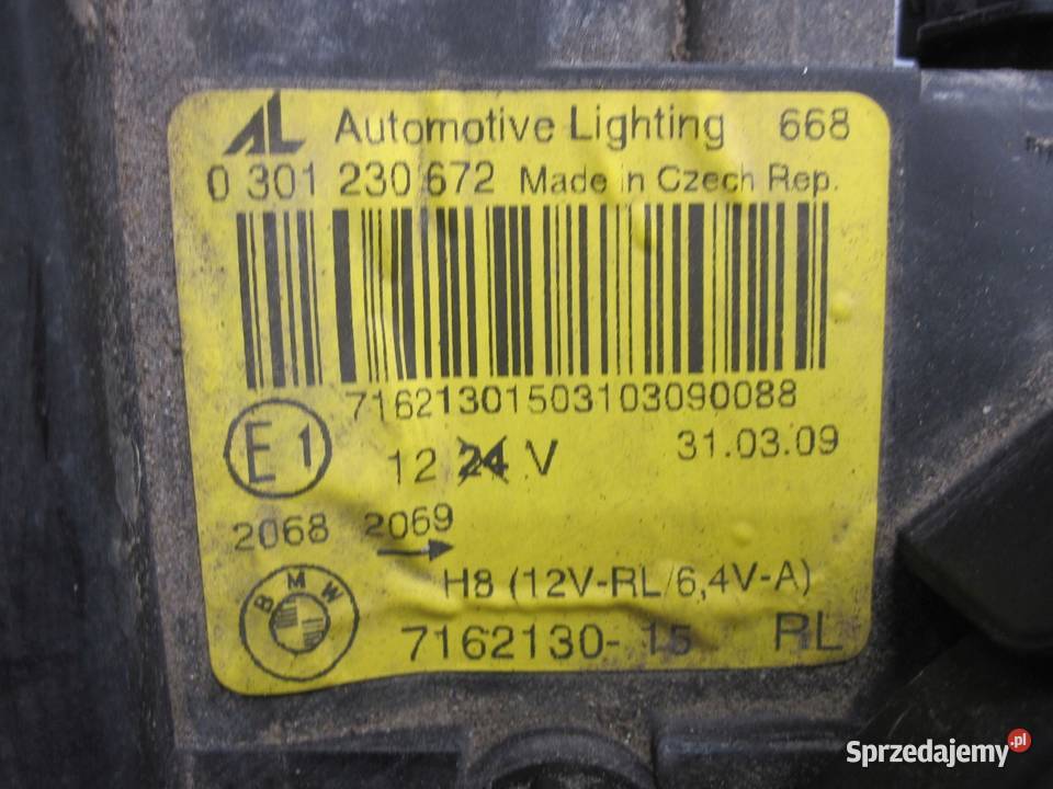 BMW E92 E93 09r lampa prawa przód ANGLIK XENON osobowe świętokrzyskie Kielce