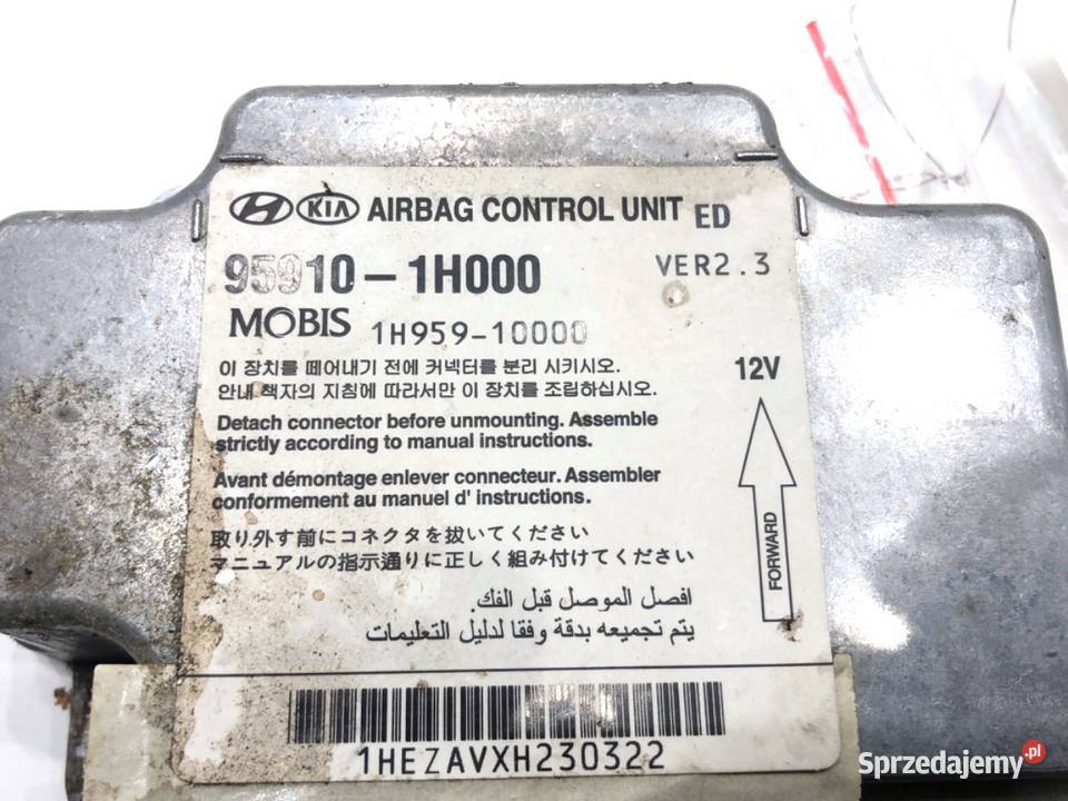 SENSOR AIRBAG KIA CEED 959101H000 0712 CZUJNIK podkarpackie sprzedam