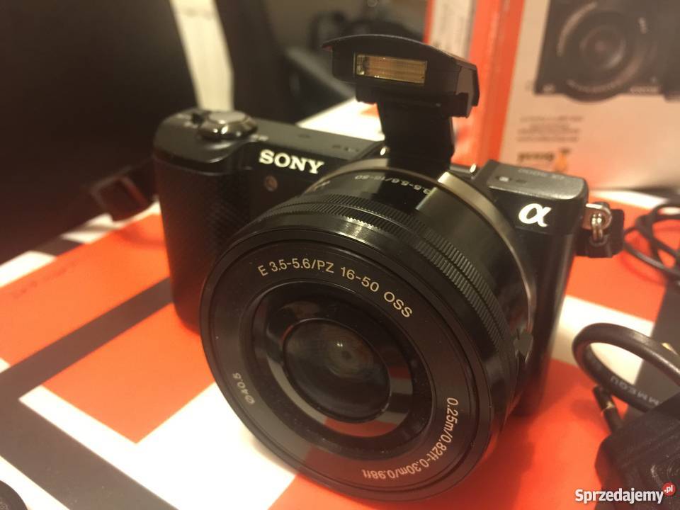 Aparat Sony Alpha A5000 1650MM ILCE5000L małopolskie Libiąż