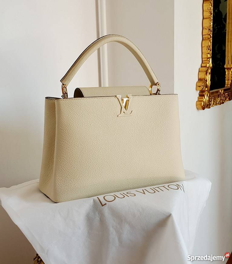 SKÓRA NATUR LOUIS VUITTON CAPUCINES KUFEREK czarny Bydgoszcz