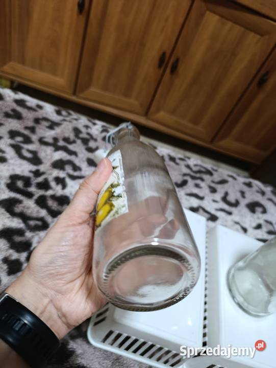 butelki ozdobne dekoracje dwie sztuki Poznań