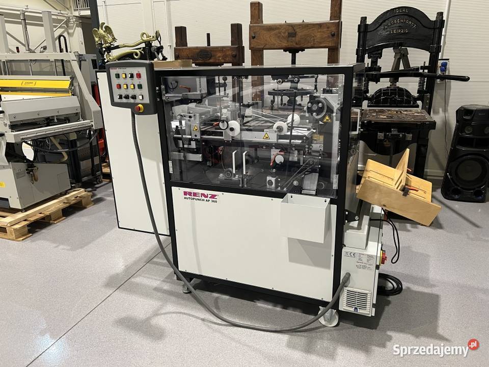 Automatyczny perforator Renz Autopunch AP 360 V4 Radom sprzedam