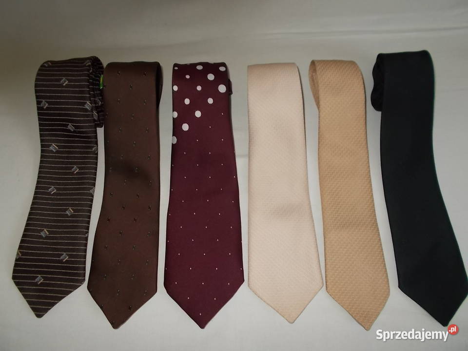 Krawaty ORTAL Łódź PRL vintage 10 wielkopolskie