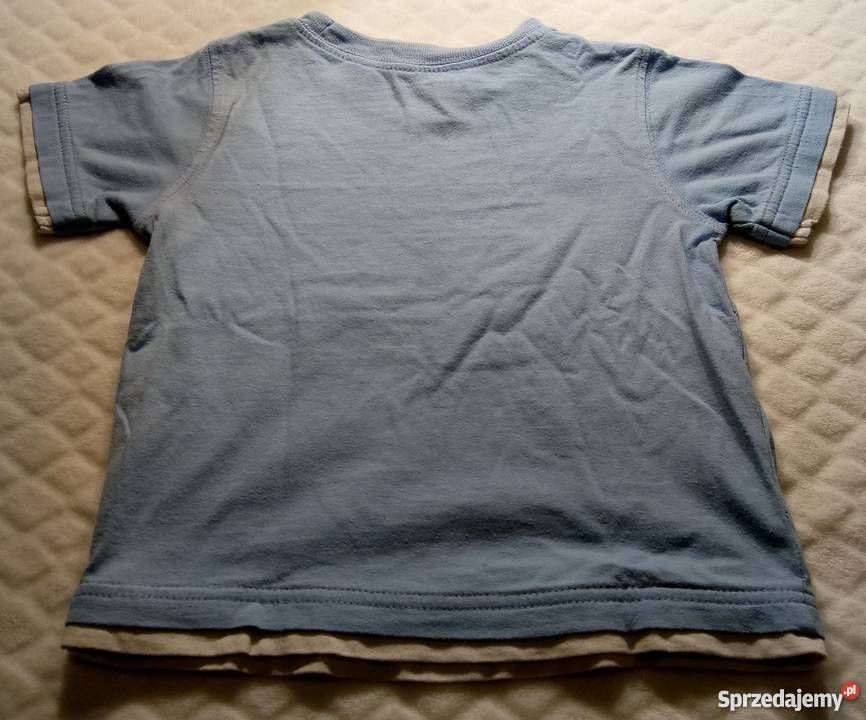 Bluzka chłopięca krótki rękaw Big Wheels 18M chłopiec Rogoźnik sprzedam