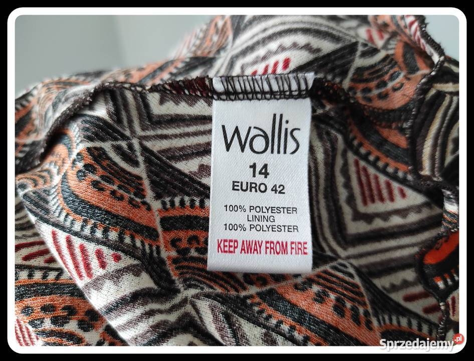 Wallis petite bluzka damska wzory 40 L z krótki mazowieckie Płock