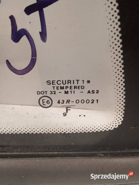 Szyba Boczna Lewa Tylna Opel Omega 86 Możliwość osobowe wielkopolskie sprzedam