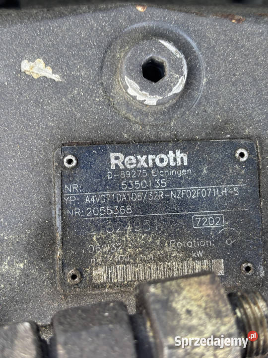 Pompa hydrauliczna tłoczkowa Rexroth Jastrzębniki
