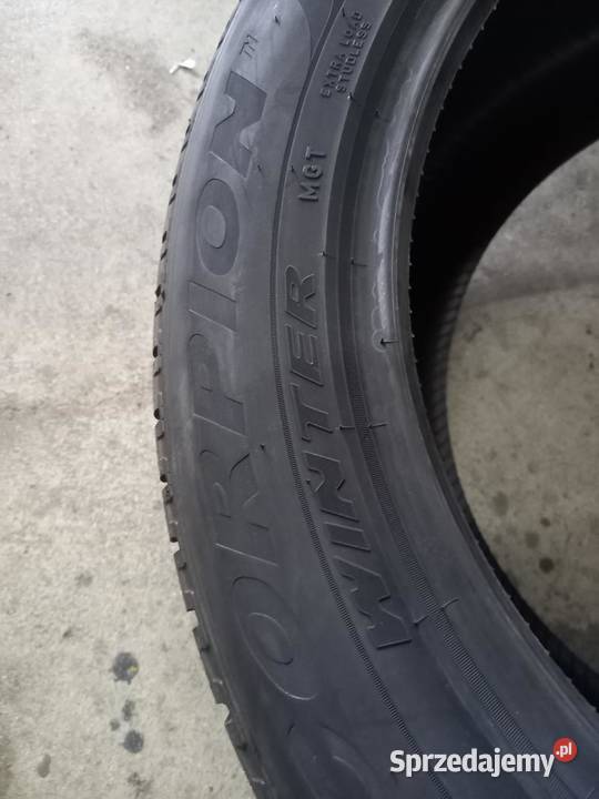 4x Opona nieużywana zimowa 29545R20 PIRELLI 489 V do 240 km/h Samochodowe Zaścianki