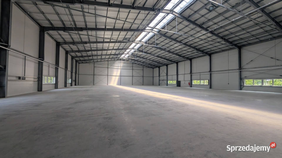 Wynajem nowoczesnej hali magazynowej z biurem 970m2 Wynajem Przemyśl